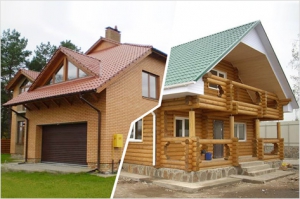 Древесина или кирпич?