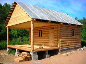 Ремонт фундамента старого деревянного дома